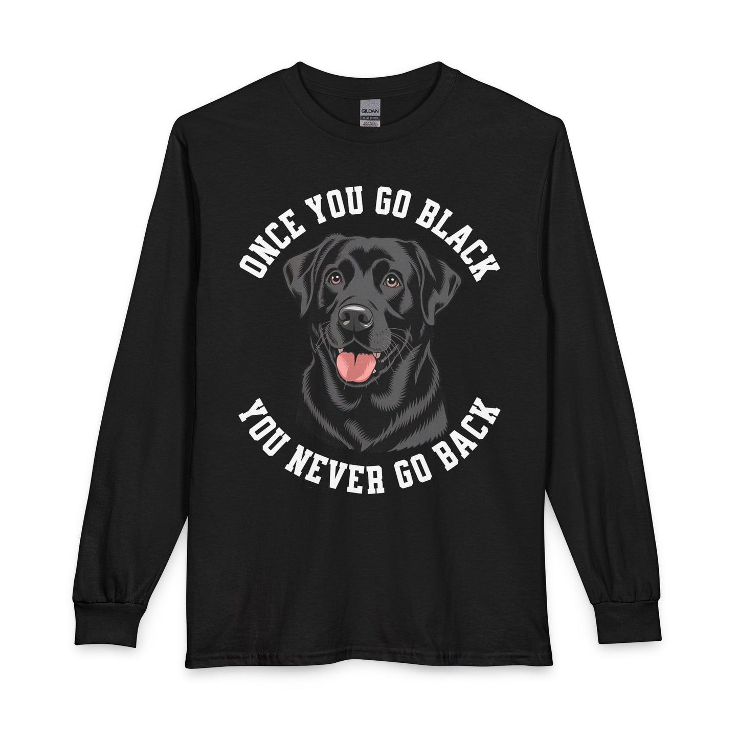 Funny Black Labrador Long Sleeve