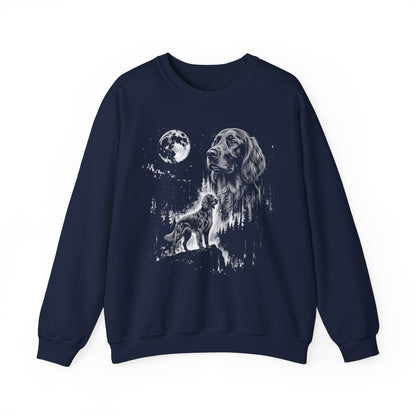 Irish Setter Moonlight Crewneck Sweatshirt