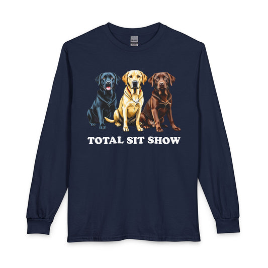 Total Sit Show Labrador Long Sleeve Navy