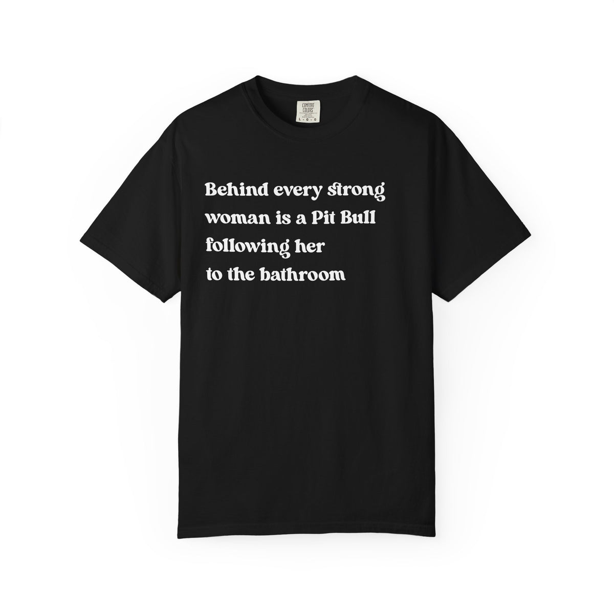 Pit Bull Strong Woman Premium Tee