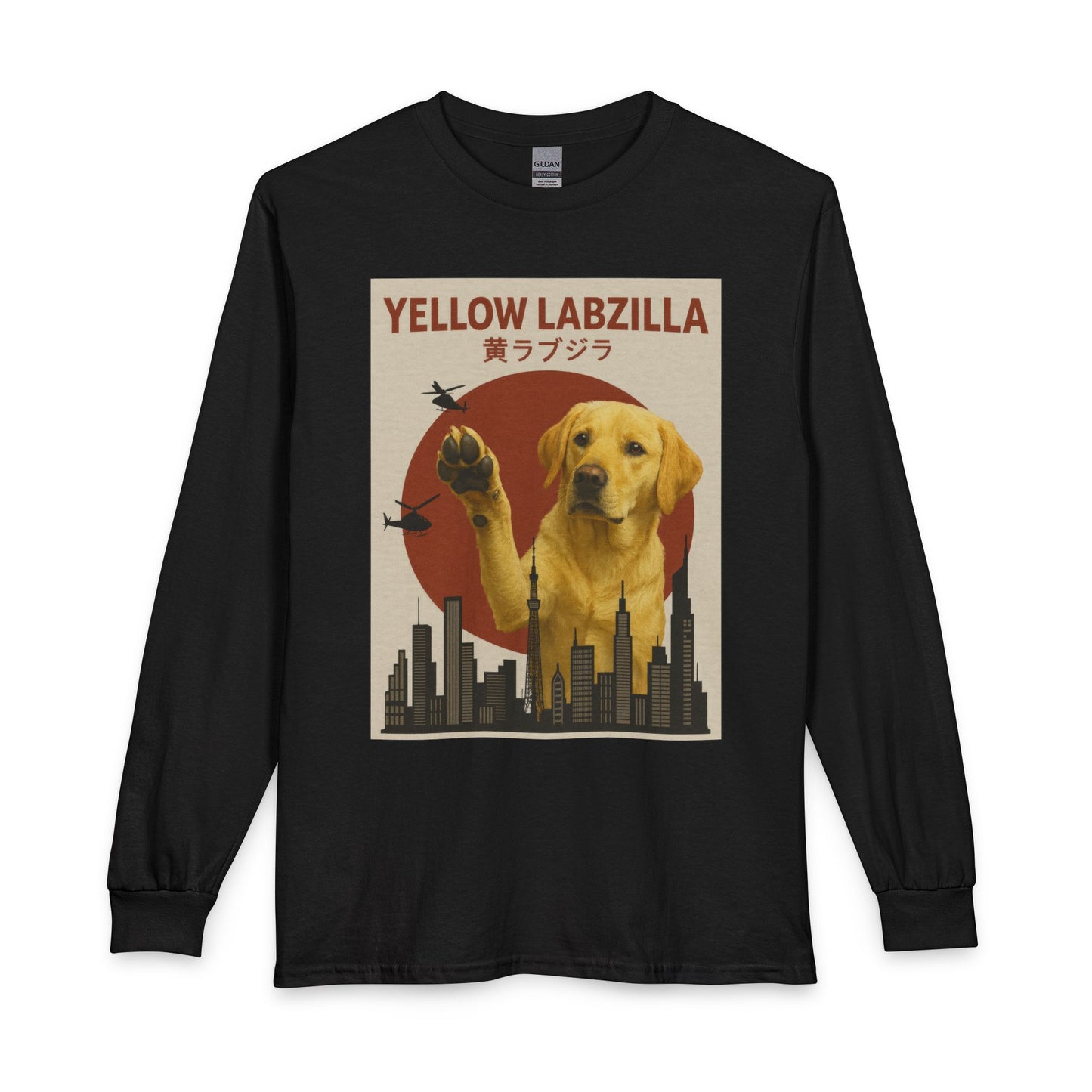 Yellow Labzilla Long Sleeve