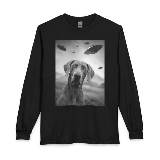 Weimaraner UFO Long Sleeve