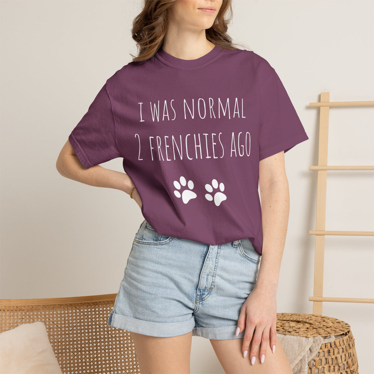 I Was Normal 2 Frenches Ago Premium Tee