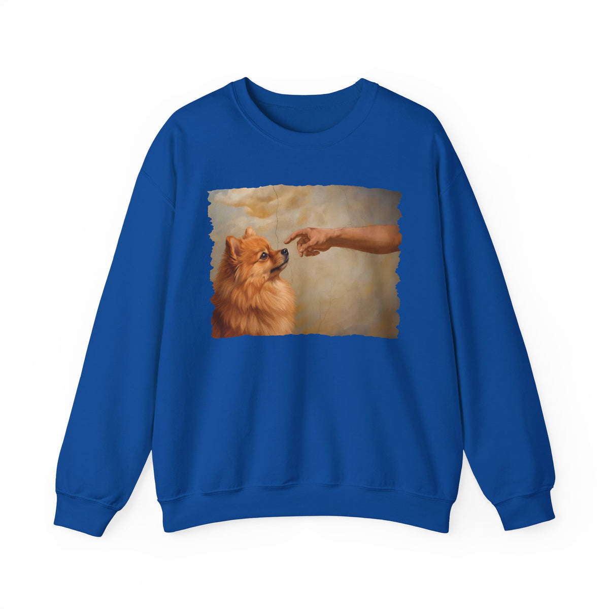 Pomeranian Creation Crewneck Sweatshirt