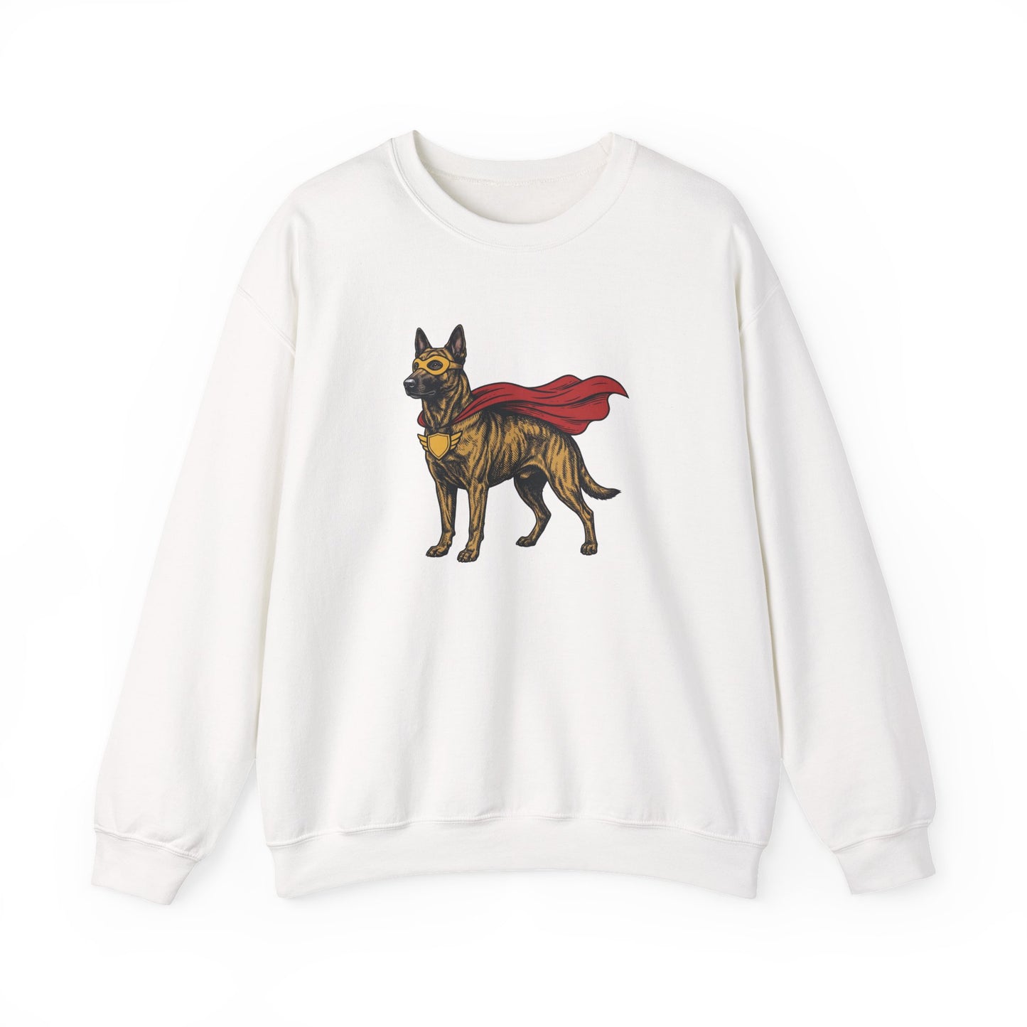 Dutch Shepherd Superhero Crewneck Sweatshirt