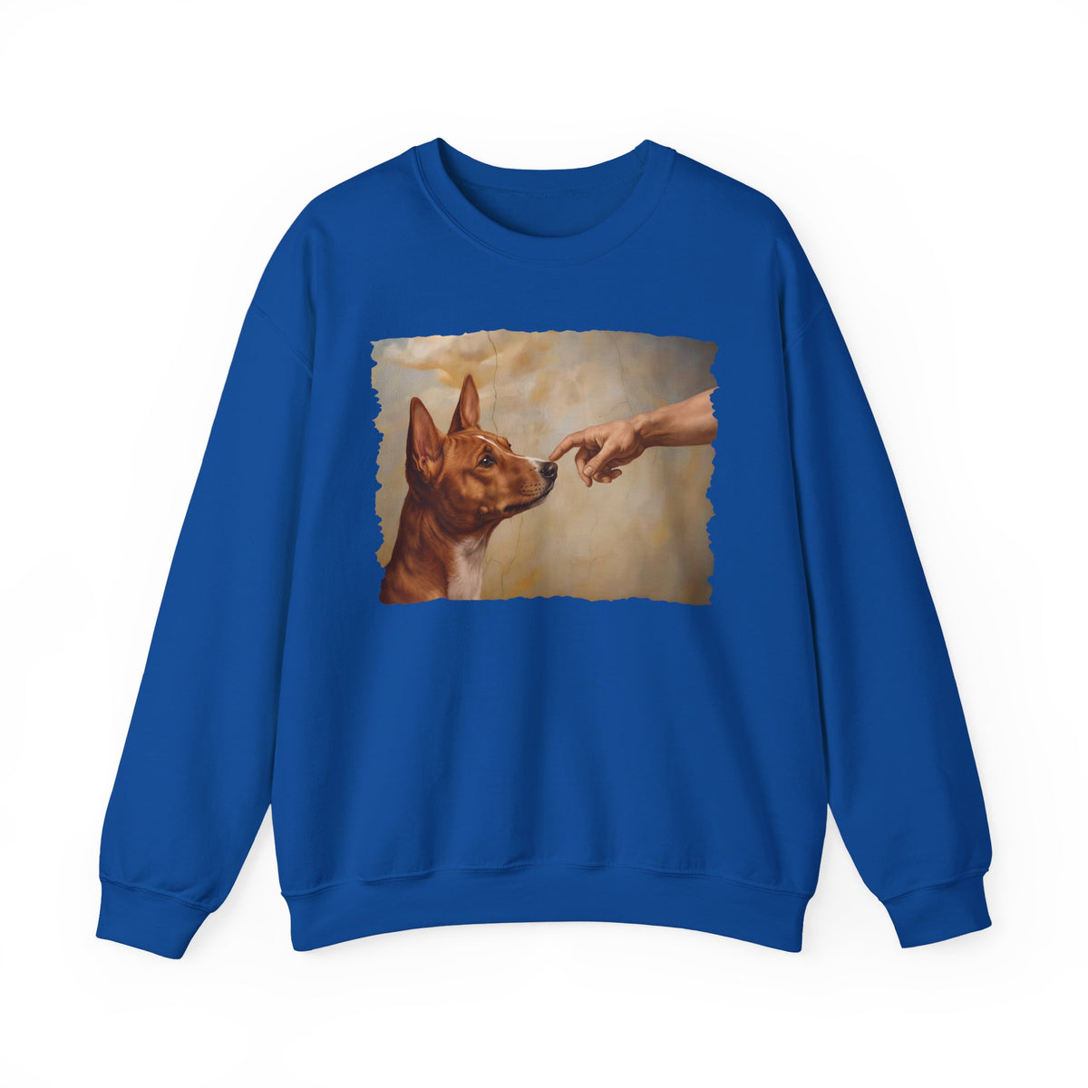 Basenji Creation Crewneck Sweatshirt