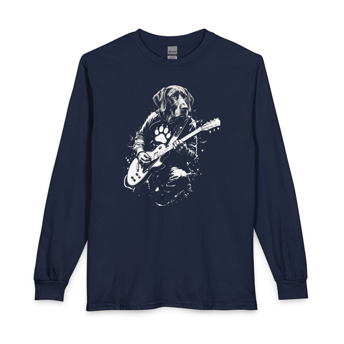 German Shorthaired Pointer Guitar Long Sleeve