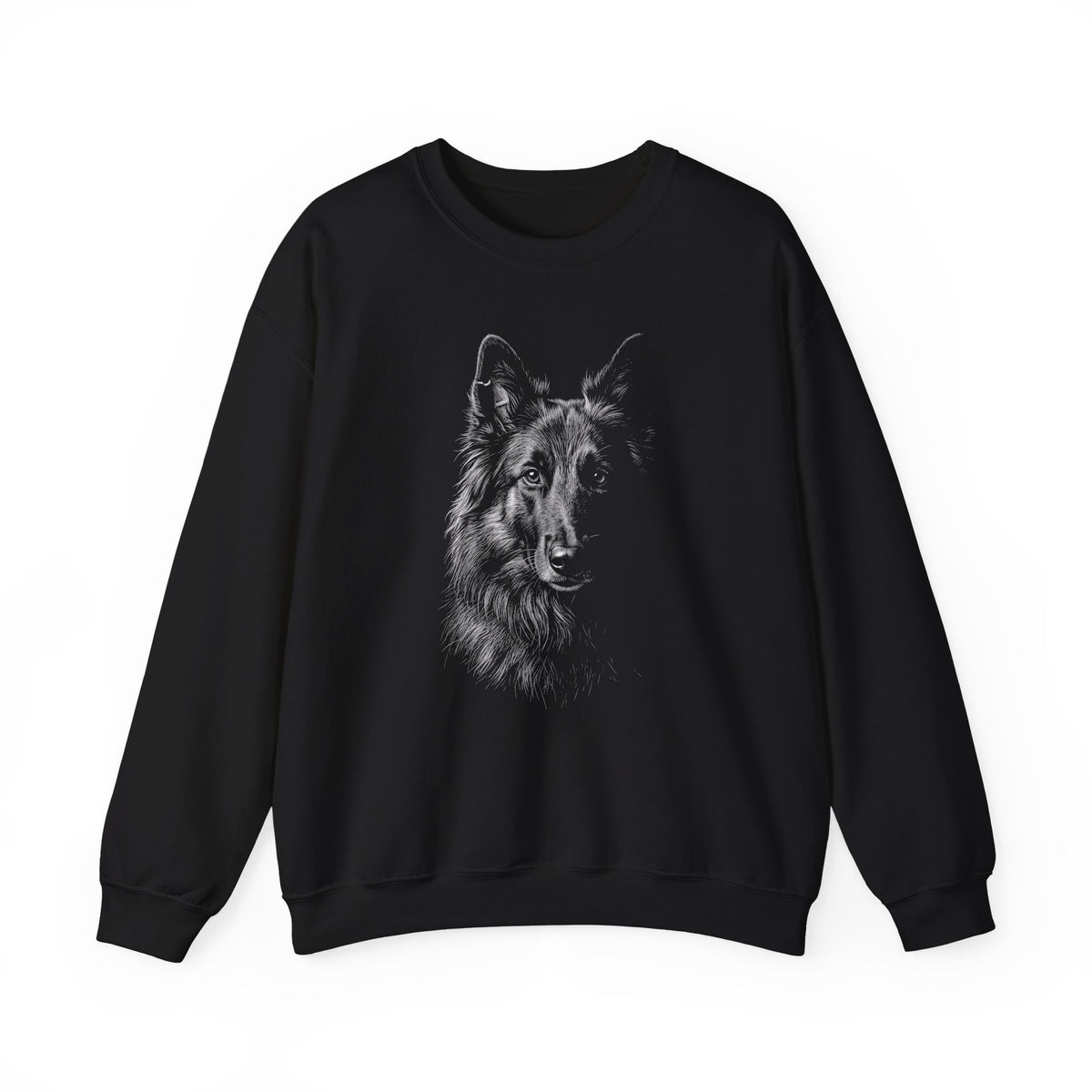 Belgian Tervuren Engraved Crewneck Sweatshirt