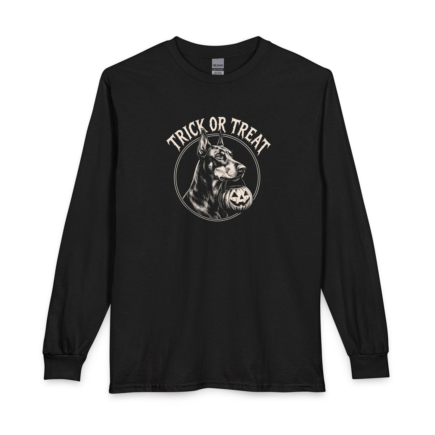 Doberman Halloween Long Sleeve