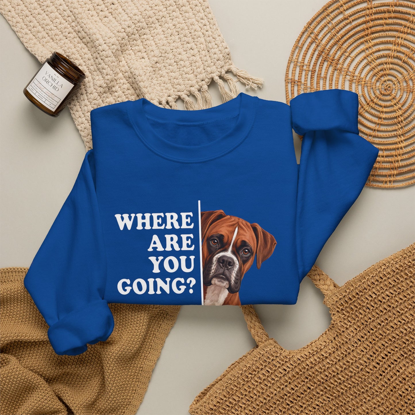 Boxer Alert Crewneck Sweatshirt