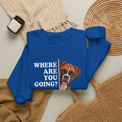 Boxer Alert Crewneck Sweatshirt