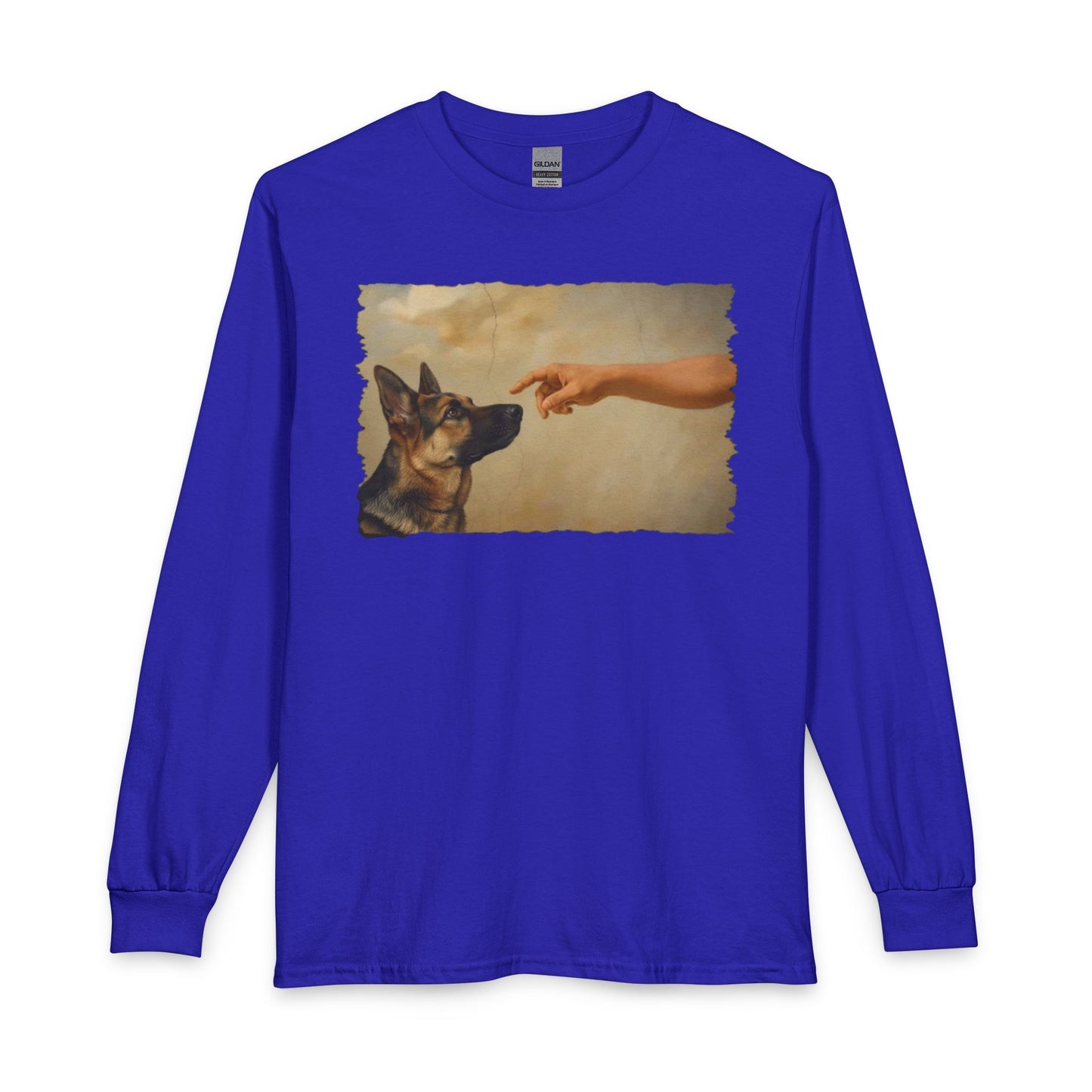 God Creates German Shepherd Long Sleeve