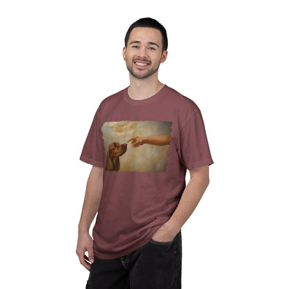 God Creates Red Cocker Spaniel Premium Tee
