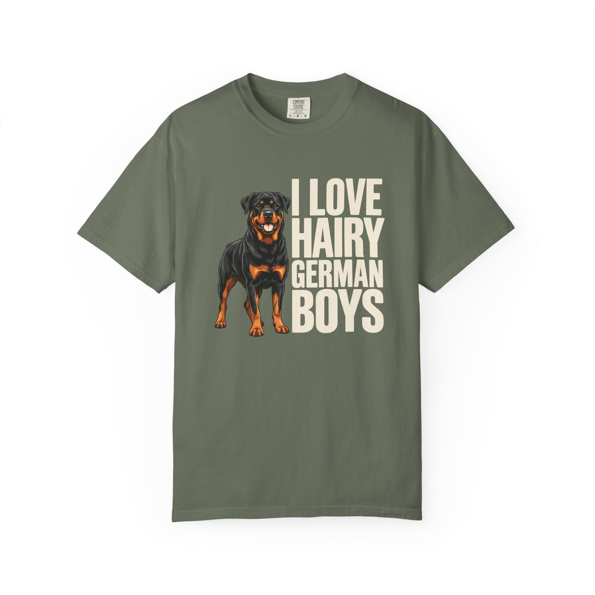 Rottweiler Hairy German Boys Premium Tee
