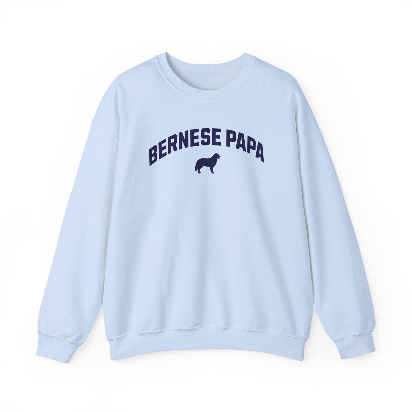 Bernese Papa Crewneck Sweatshirt Light Blue