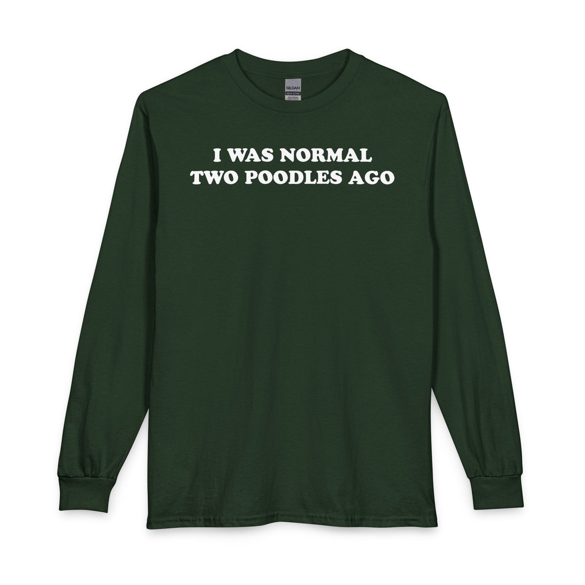 Two Standard Poodles Ago Long Sleeve