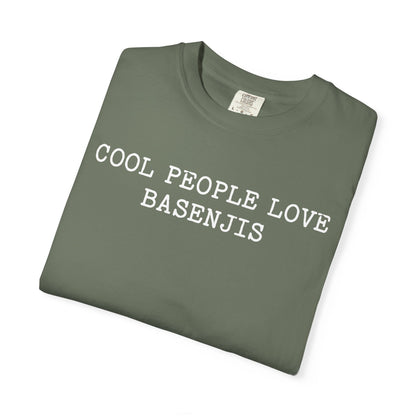 Cool People Love Basenjis Premium Tee