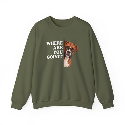 Boxer Alert Crewneck Sweatshirt