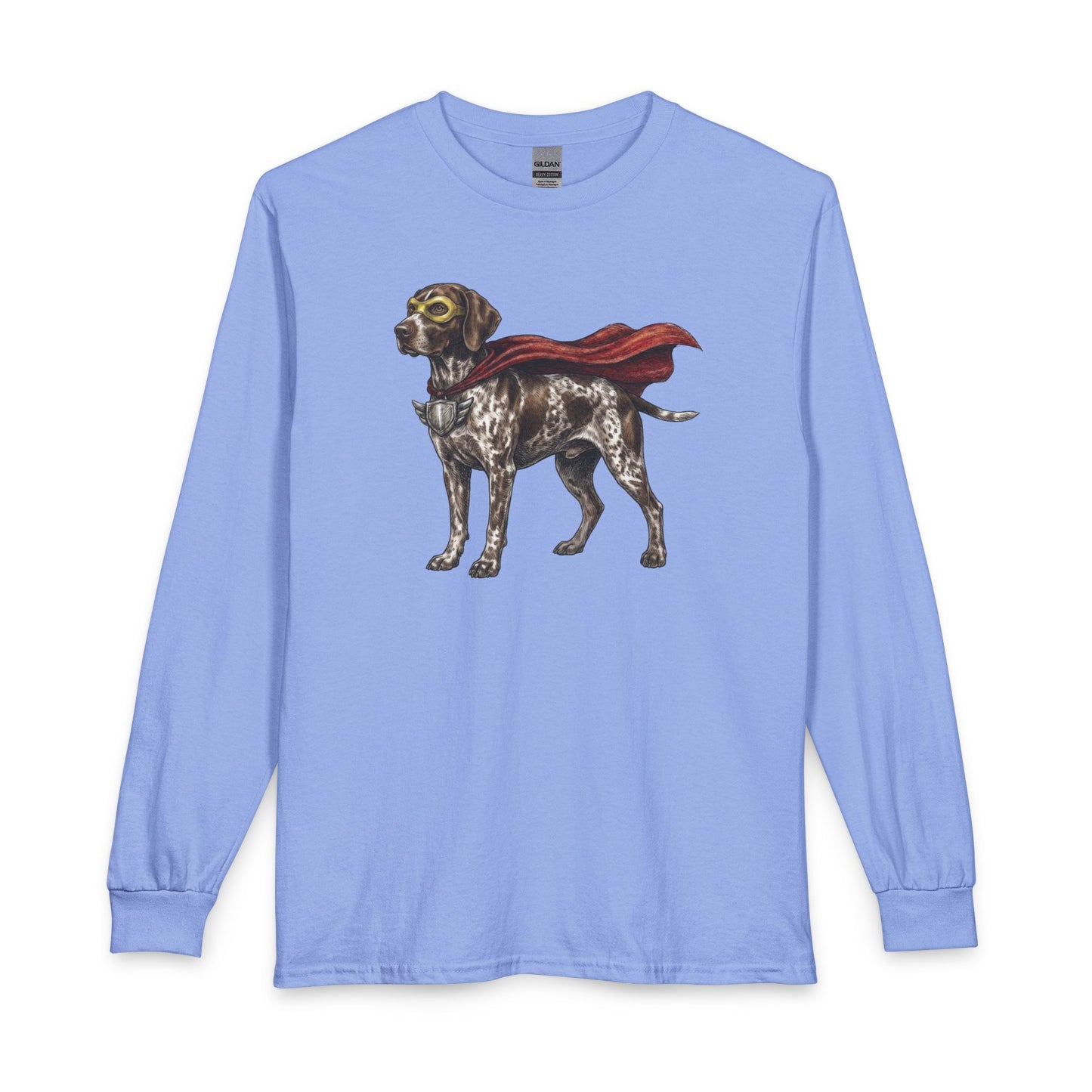 German Shorthaired Pointer Superhero Long Sleeve