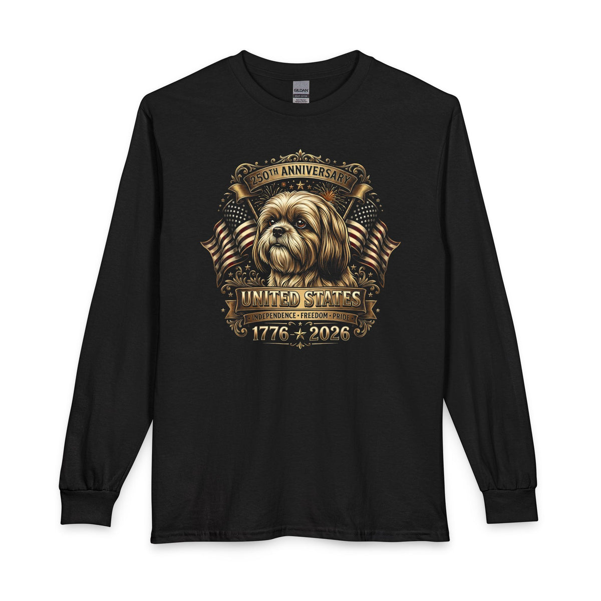 Shih Tzu USA Long Sleeve