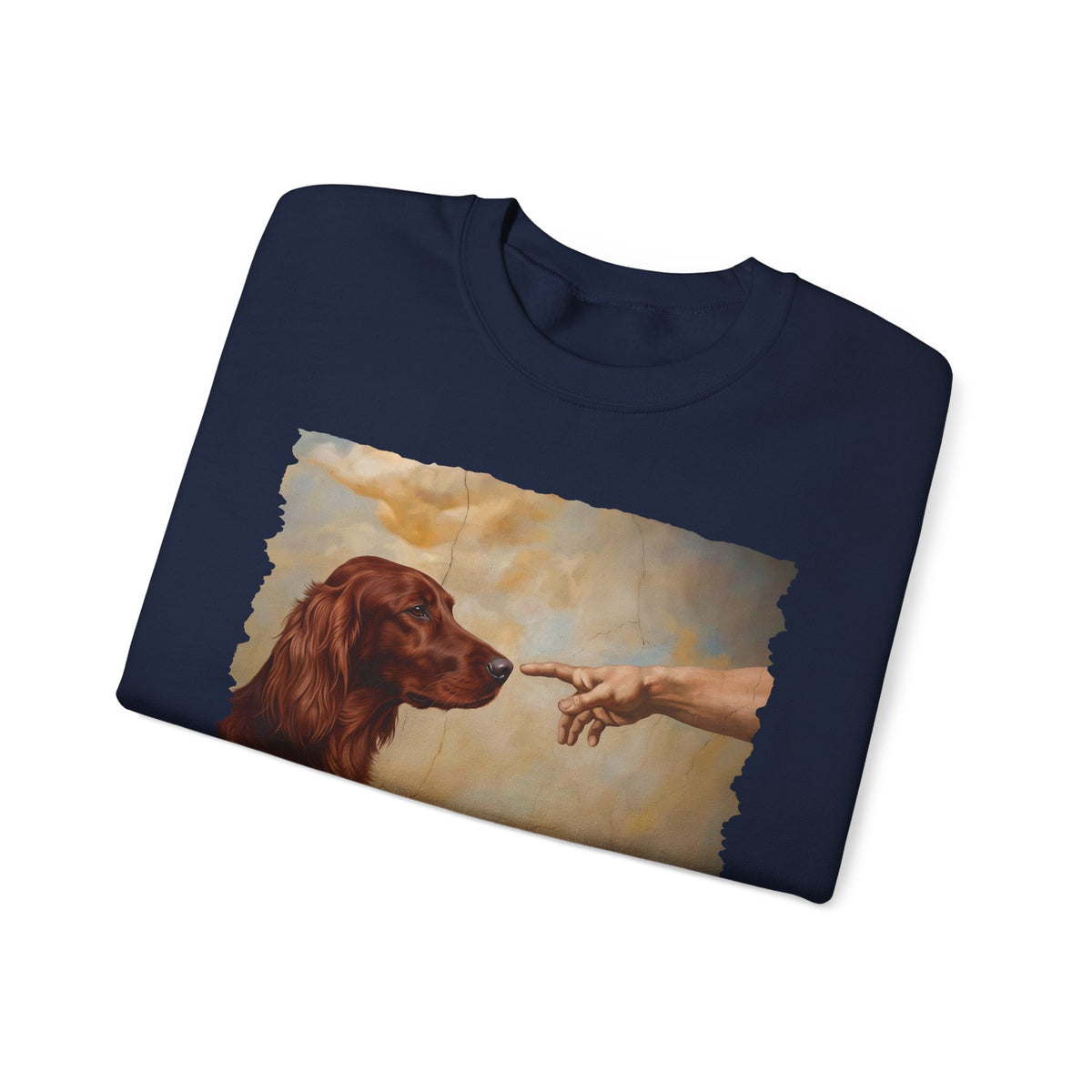 Irish Setter Creation Crewneck Sweatshirt