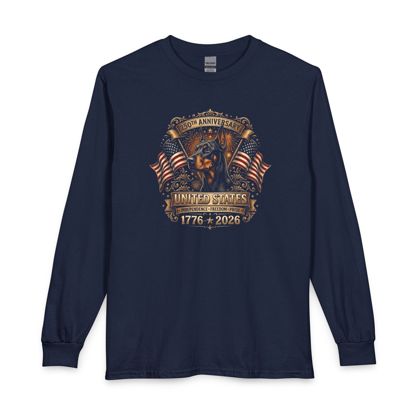 Doberman 250 USA Anniversary Long Sleeve