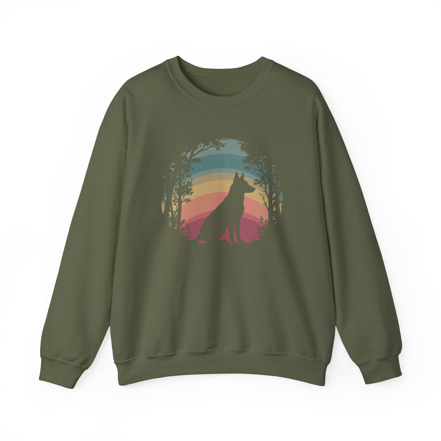 Belgian Malinois Nature Crewneck Sweatshirt