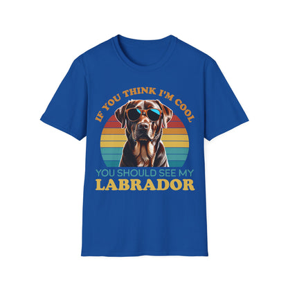 Cool Brown Labrador Tee