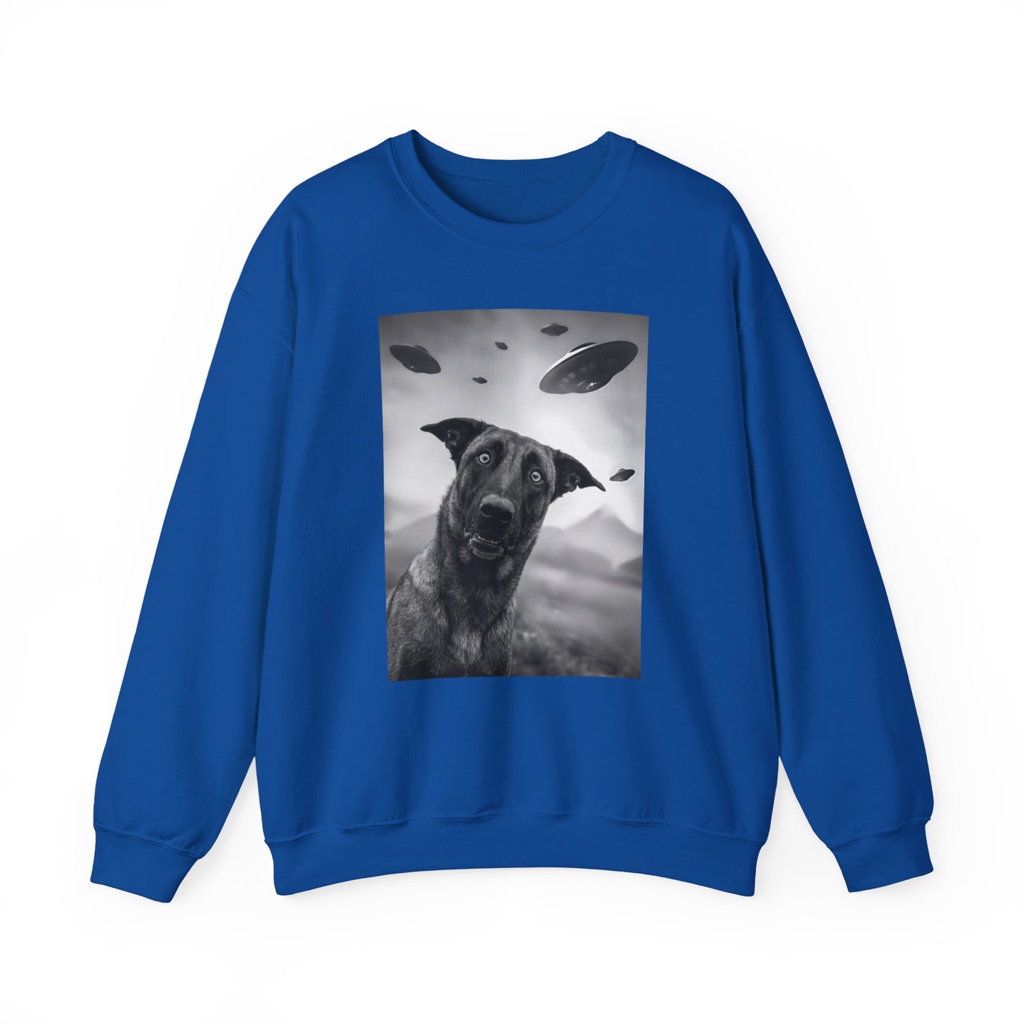 Belgian Malinois UFO Crewneck Sweatshirt