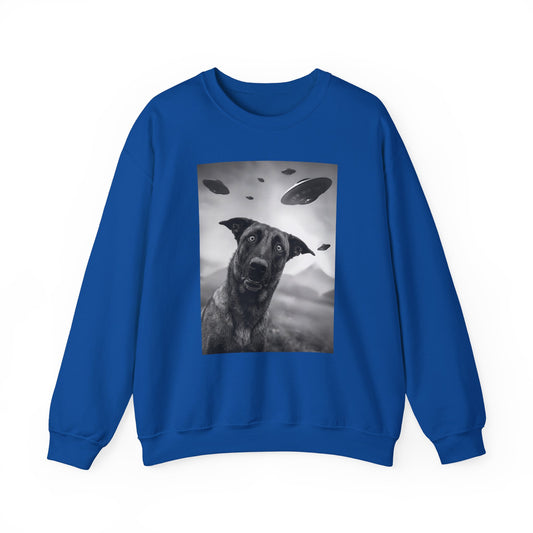 Belgian Malinois UFO Crewneck Sweatshirt