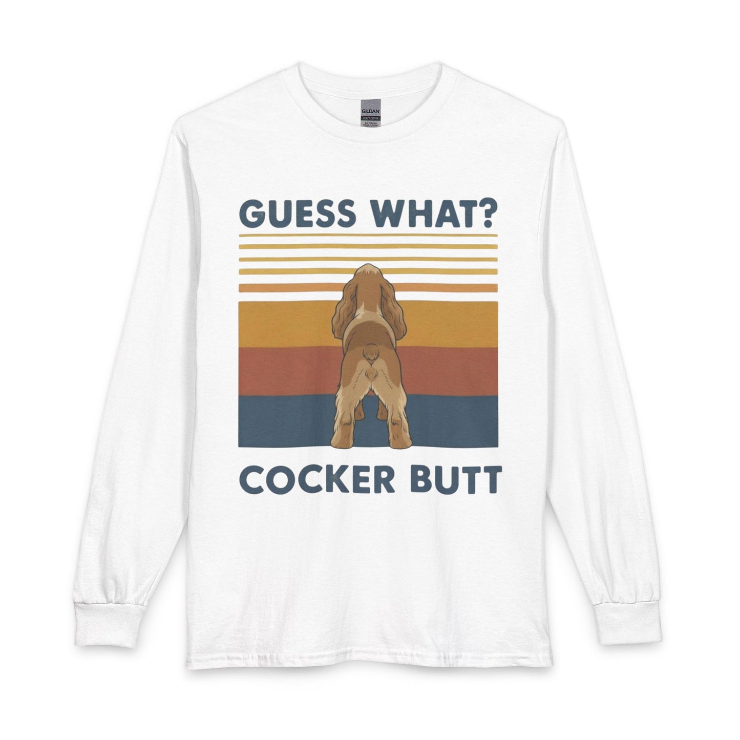 Cocker Spaniel Butt Long Sleeve
