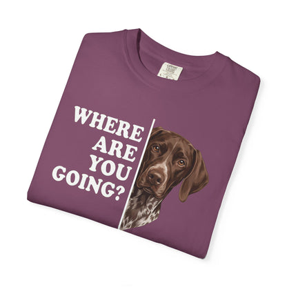 German Shorthaired Pointer Followning Premium Tee