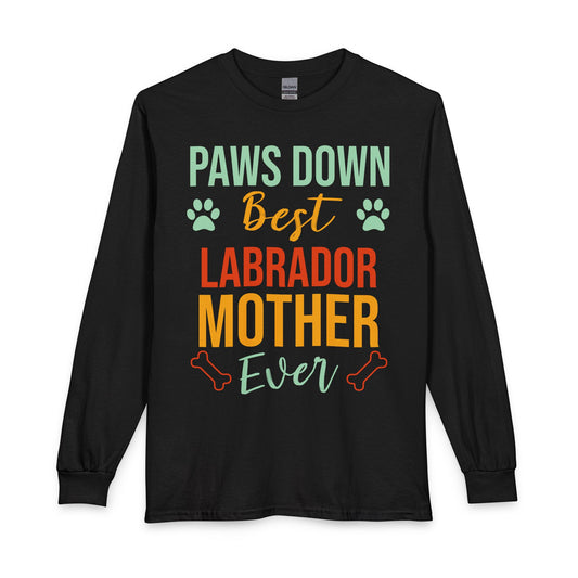 Labrador Mother Long Sleeve Black