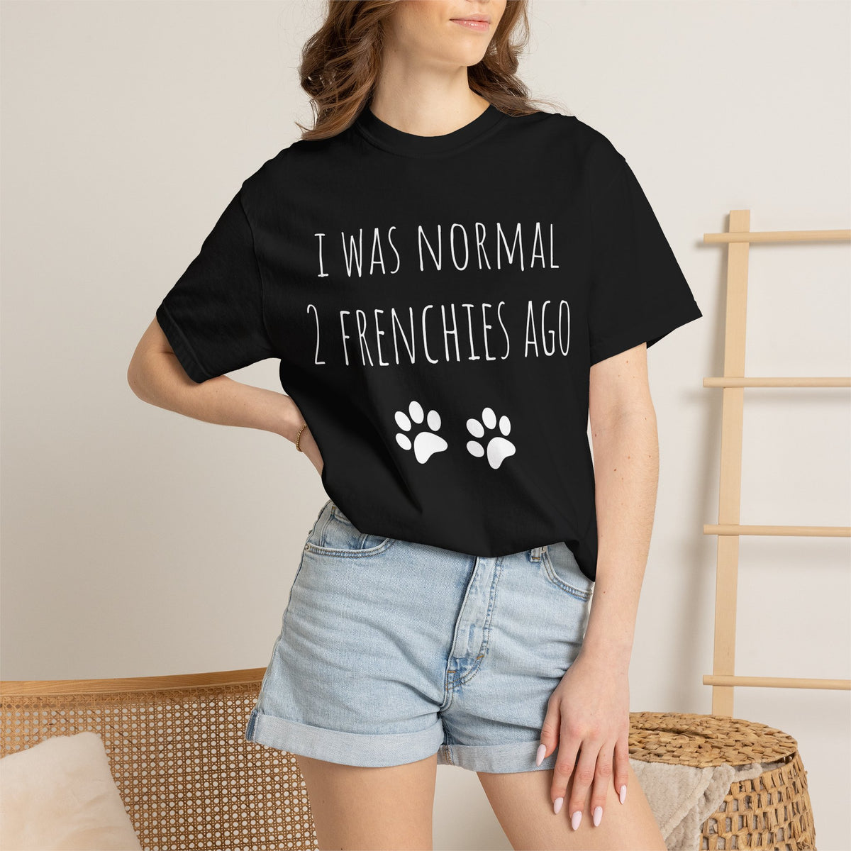 I Was Normal 2 Frenches Ago Premium Tee