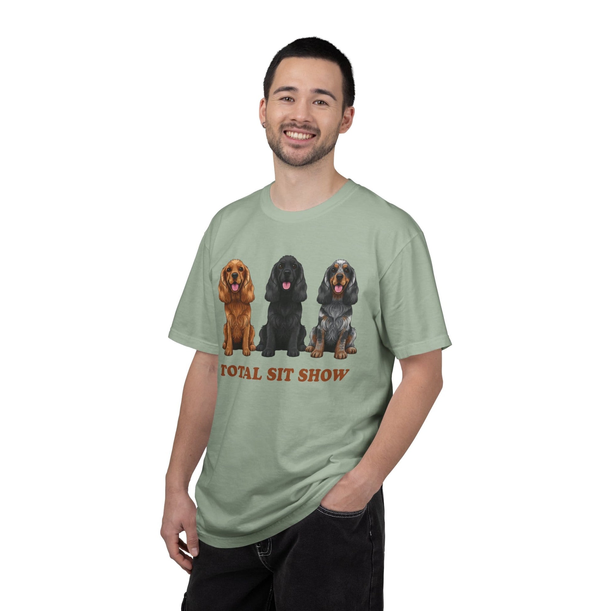 Cocker Spaniel Sit Show Premium Tee