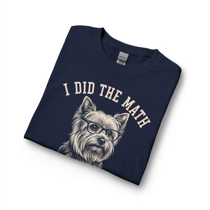 Yorkshire Terrier I Did The Math Long Sleeve