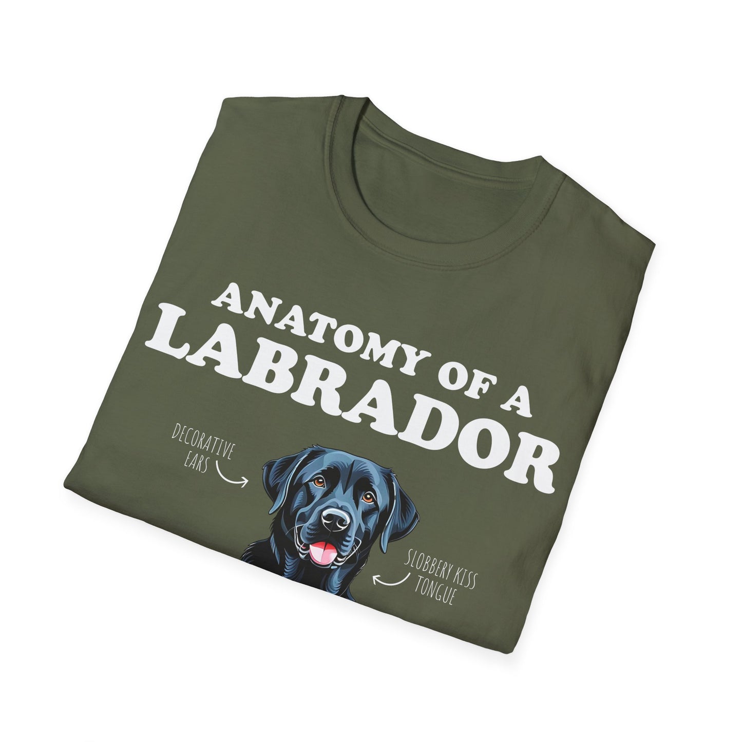 Anatomy Of A Black Labrador Tee