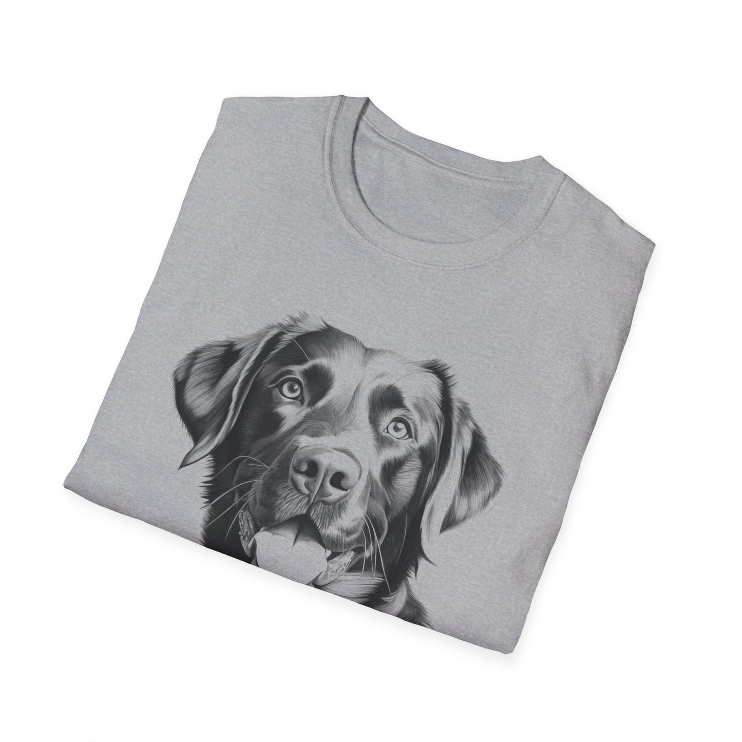 Black Labrador Portrait Graphic Tee