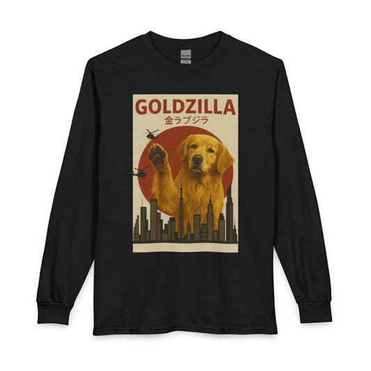 Golden Retriever Goldzilla Long Sleeve