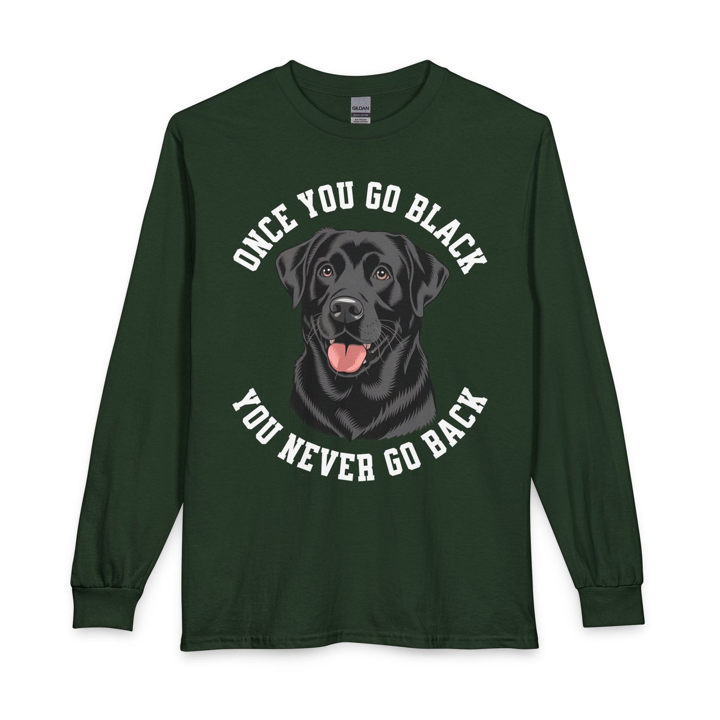 Funny Black Labrador Long Sleeve