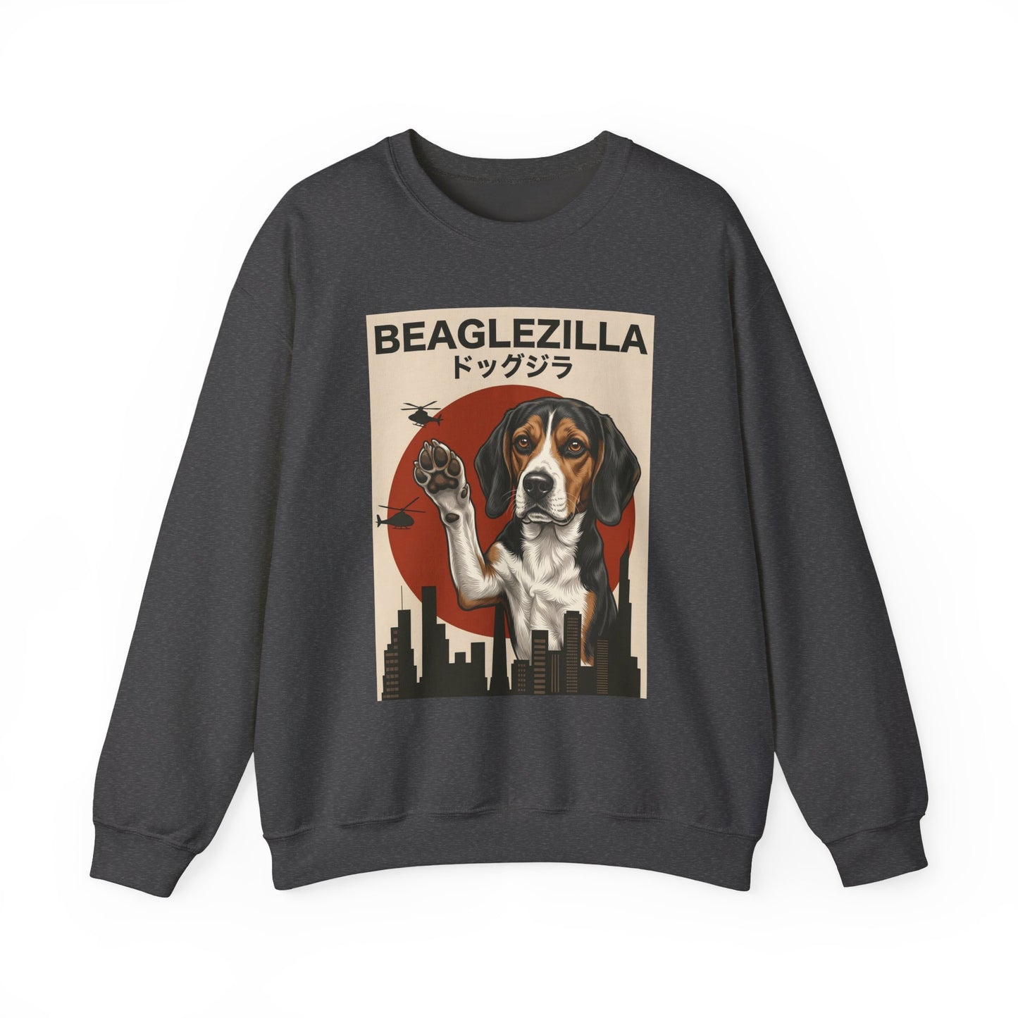 Beaglezilla Crewneck Sweatshirt