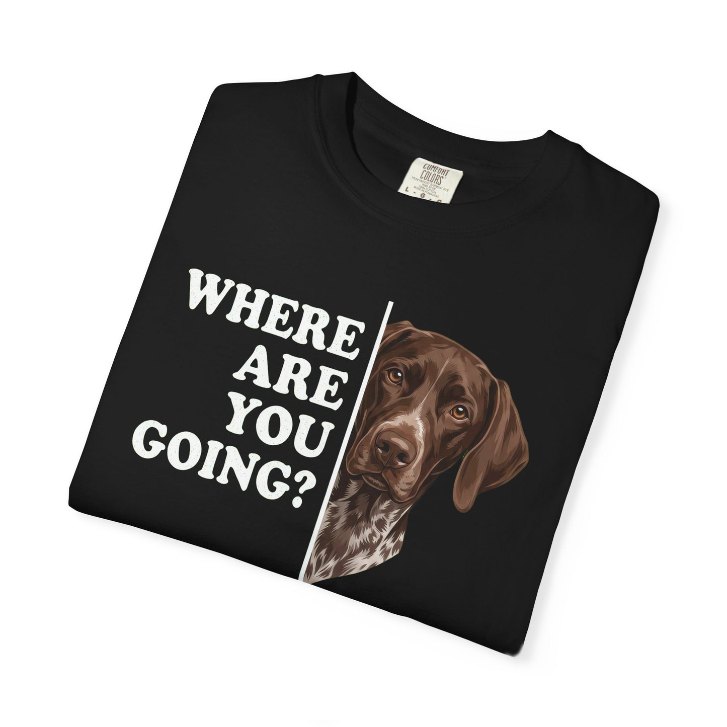 German Shorthaired Pointer Followning Premium Tee