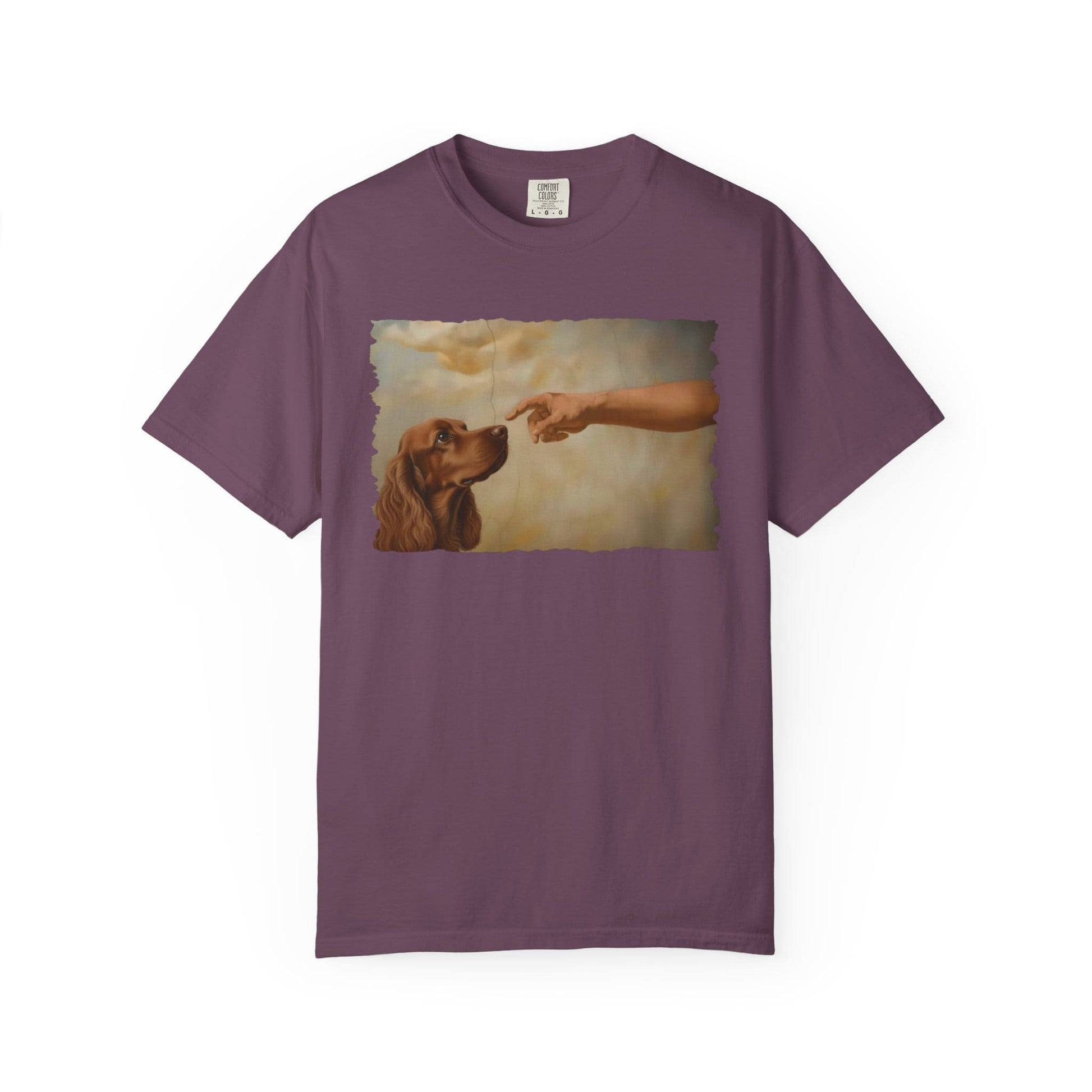 God Creates Red Cocker Spaniel Premium Tee