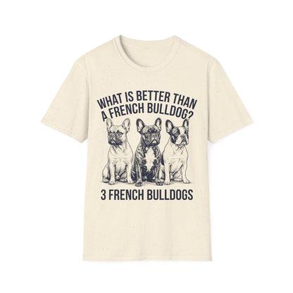 3 French Bulldogs