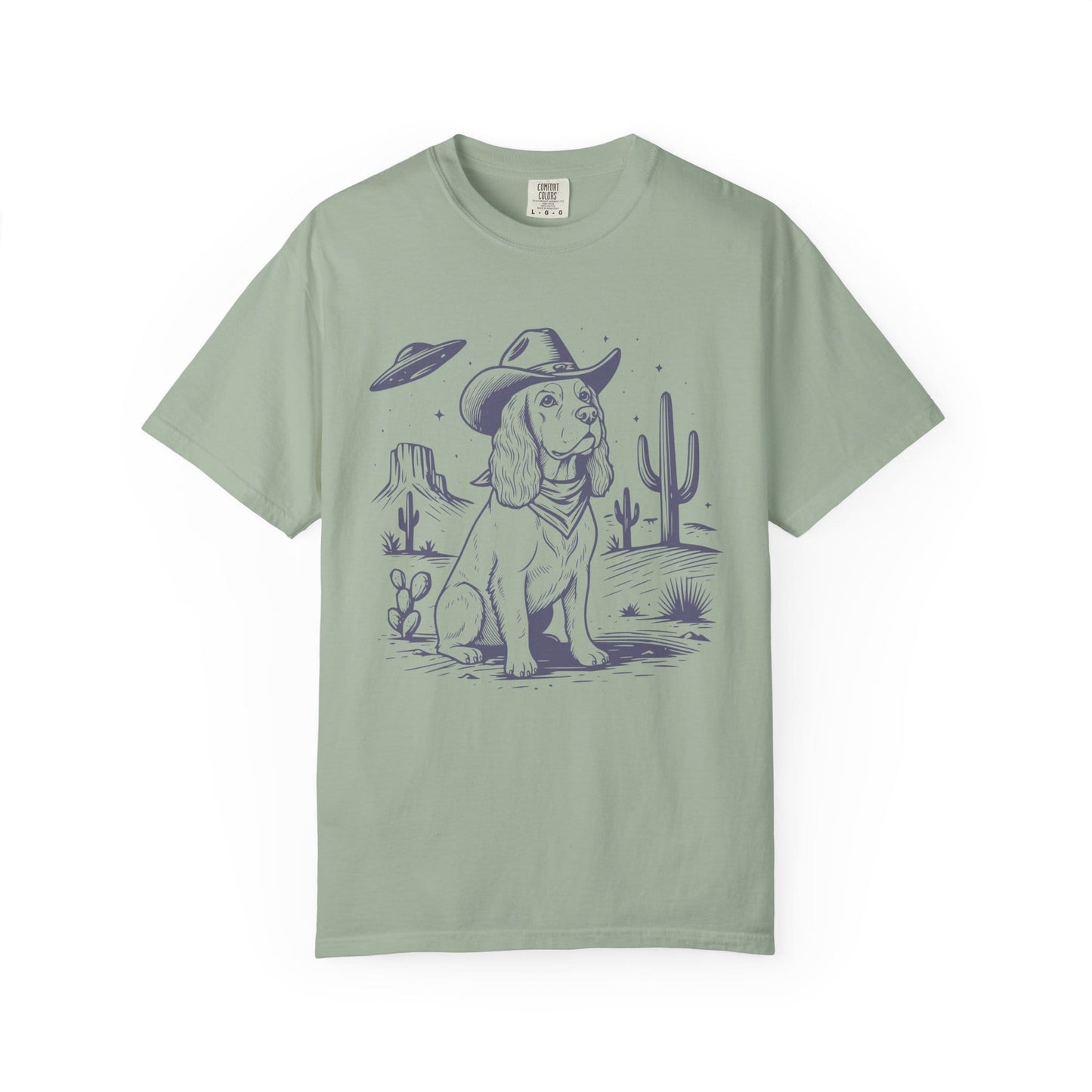 Cocker Spaniel Cowboy Premium Tee