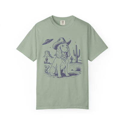 Cocker Spaniel Cowboy Premium Tee