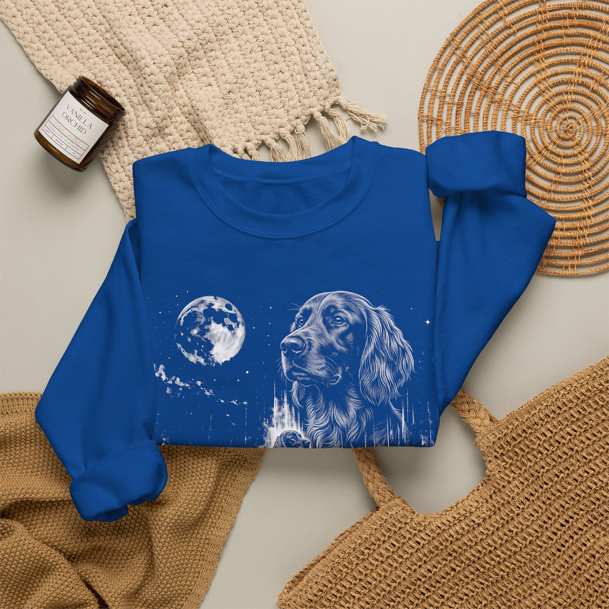 Irish Setter Moonlight Crewneck Sweatshirt