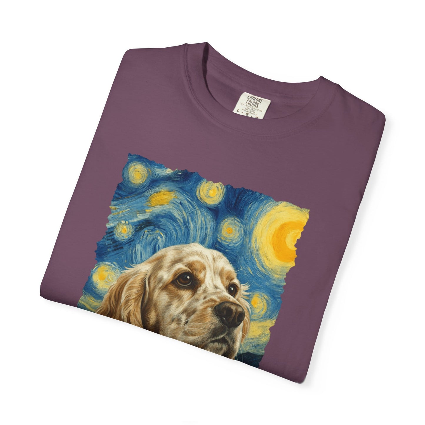 Lemon Roam Spaniel van Gogh Premium Tee