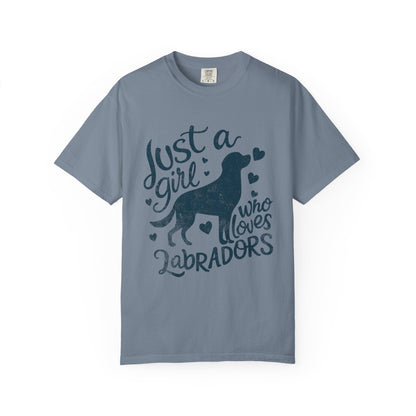 Girl Loves Labrador Premium Tee
