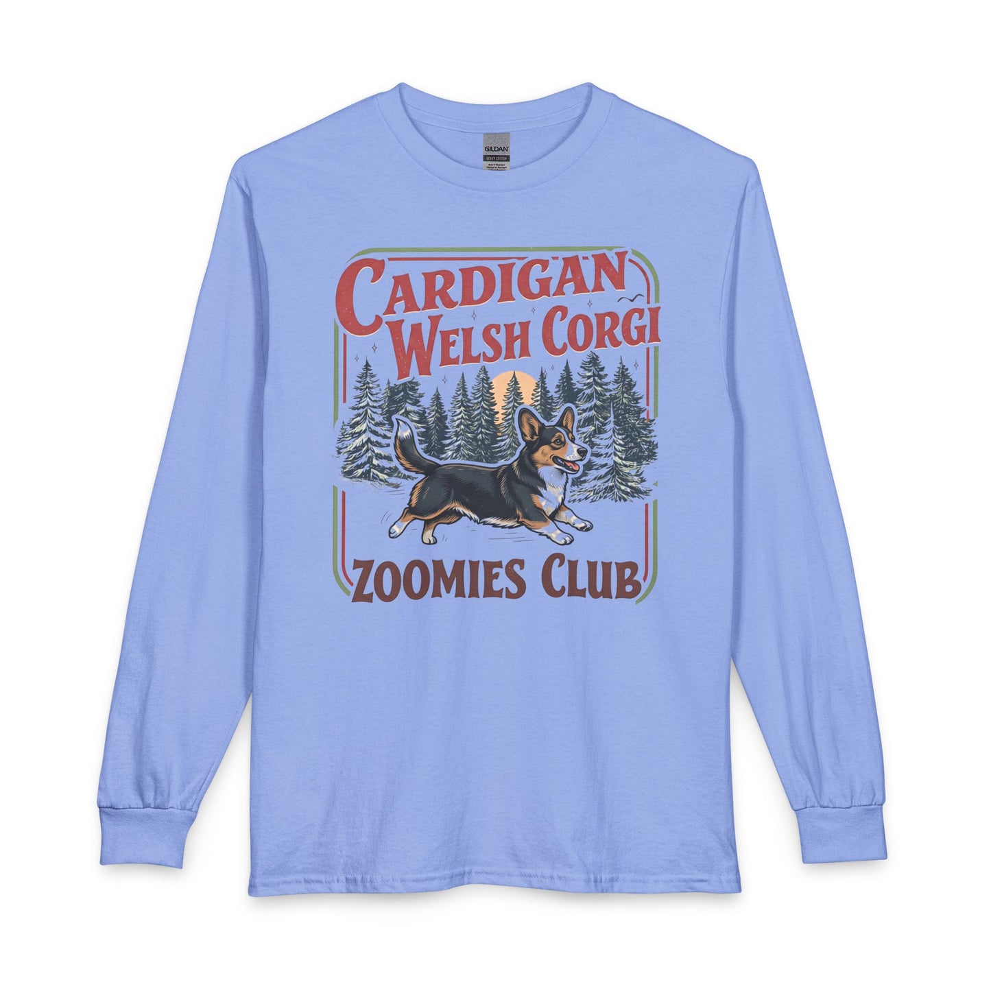 Cardigan Welsh Corgi Zoomies Club Long Sleeve